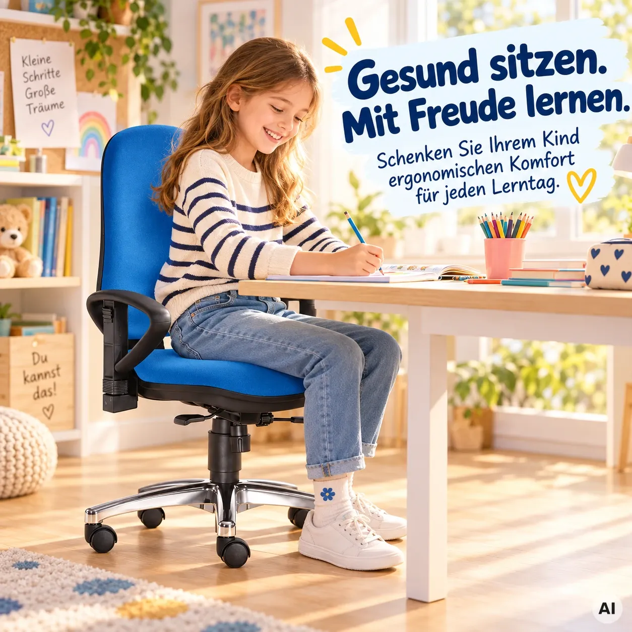 ULTRA Kids - Ergonomischer Bürostuhl für Kinder