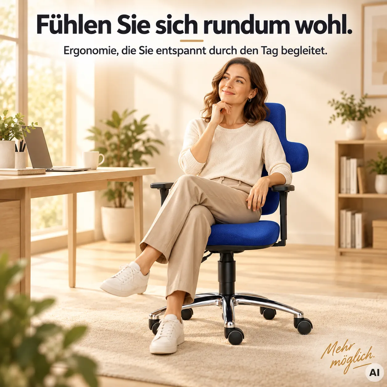 Air M - Rückenfreundlicher Bürostuhl