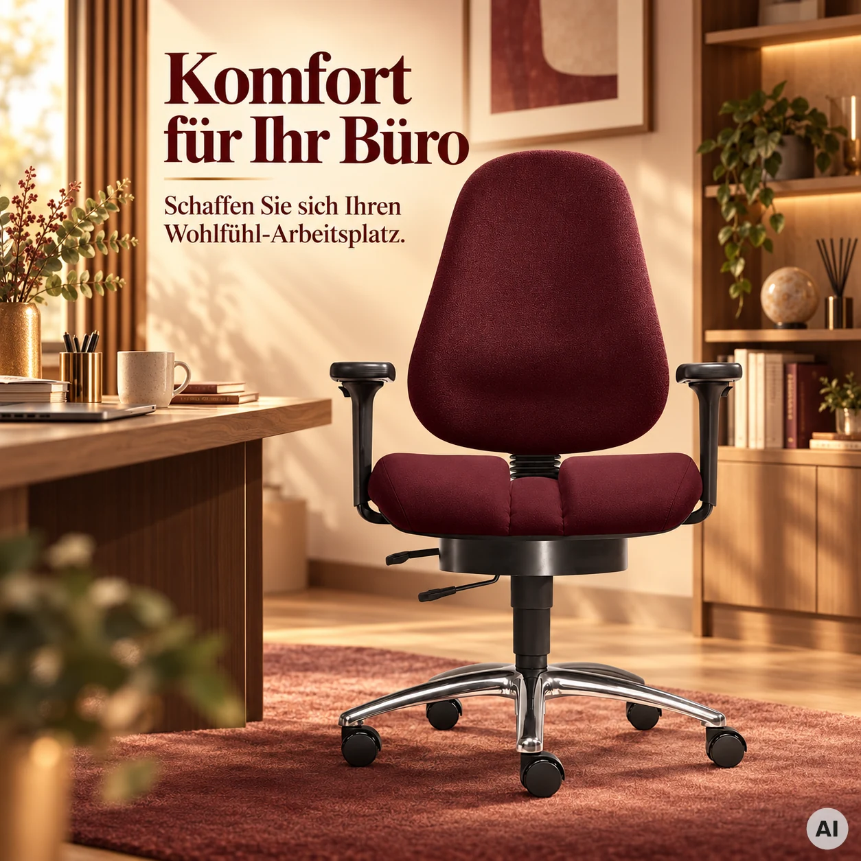 Mister Wellness - Bequemer Profi Drehstuhl