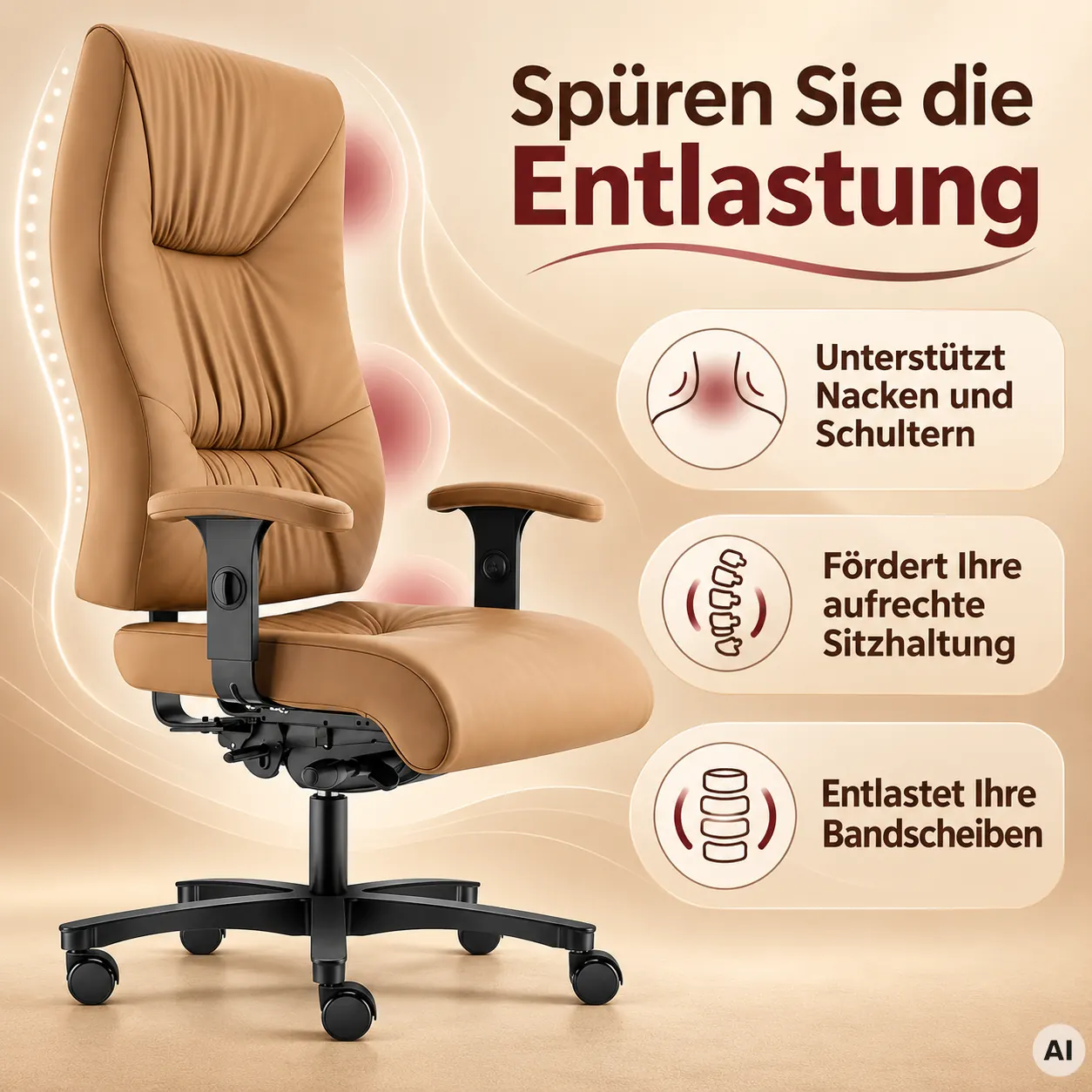 Hochlehner Turbo24 XL - Luxus Chefsessel