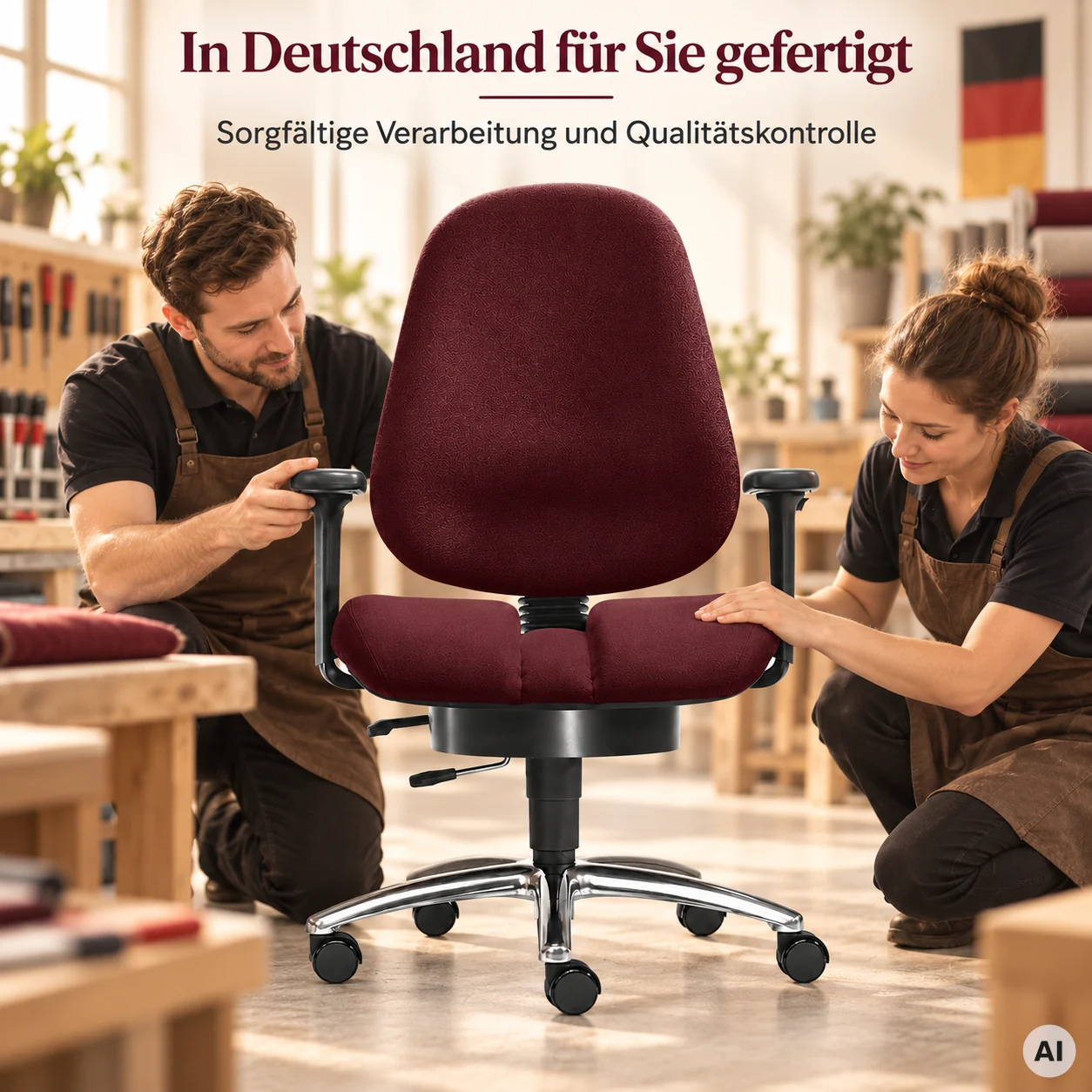 Mister Wellness - Bequemer Profi Drehstuhl